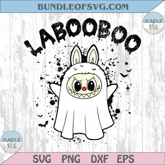 La Boo Boo Svg Halloween Labubu Svg Monster Horror Doll Ghost Png