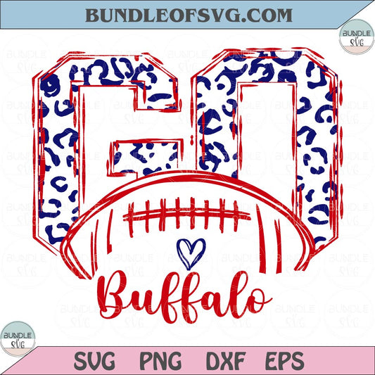 Leopard Go Buffalo Bills Svg Go Football Buffalo Bills Png