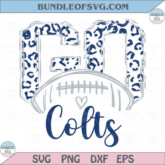 Leopard Go Indianapolis Colts Svg Go Football Indianapolis Colts Png