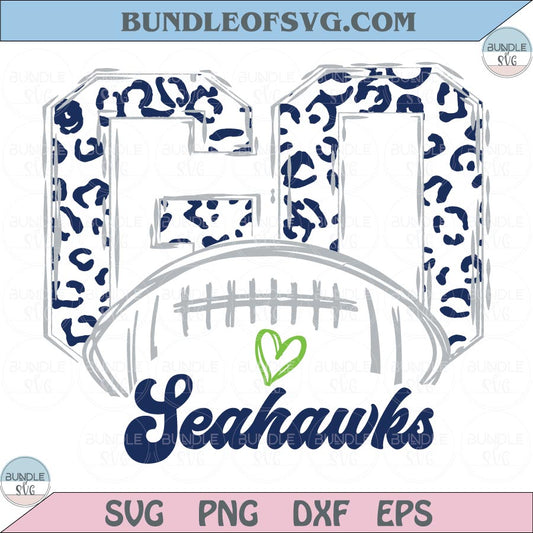 Leopard Go Seattle Seahawks Svg Go Football Seattle Seahawks Png