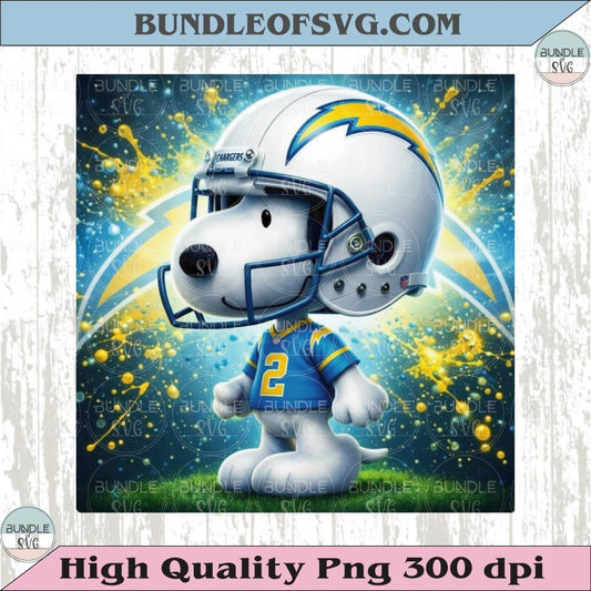 Los Angeles Chargers Snoopy Png The Peanuts Football Chargers Png