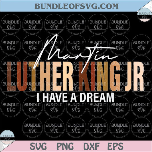 Martin Luther King Jr I Have a Dream Png Black History Month Png