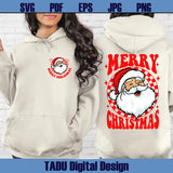 Merry Christmas Santa Svg Pocket Merry Christmas Santa Claus Png