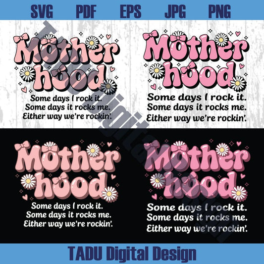 Motherhood Coquette Bow Checker PNG Retro Motherhood Png