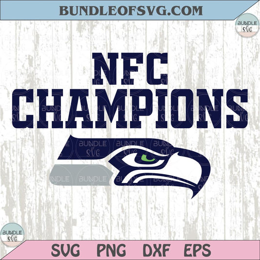 NFC Champions Seatle Seahawks Svg Champion Football 2026 Png