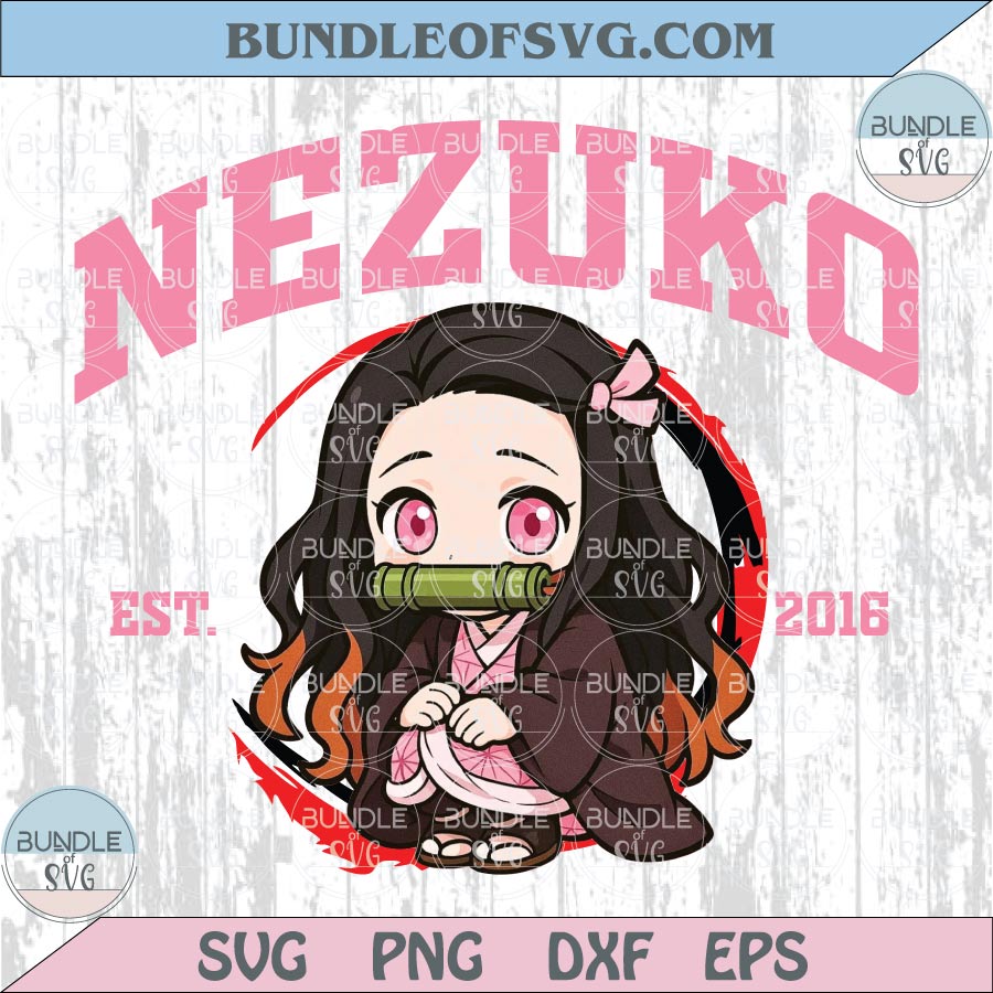 Nezuko Png Demon Slayer Svg Anime Lover Png Infinity Castle Svg