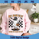 No Diggity Bout To Bag It Up Png Halloween Retro Cool Ghost Svg
