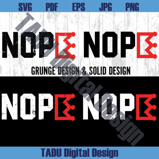Nope Svg No Kings in America Png Anti Trump Png No Kings Svg