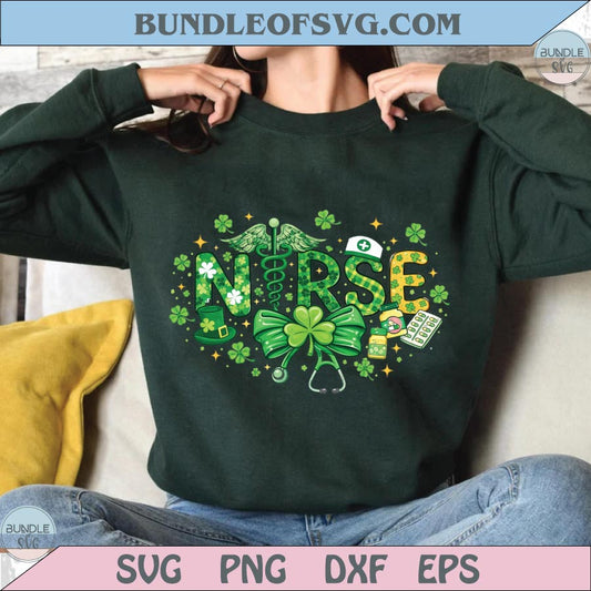 Nurse St Patricks Day Png St Patrick Nurse Png St Pattys day Png