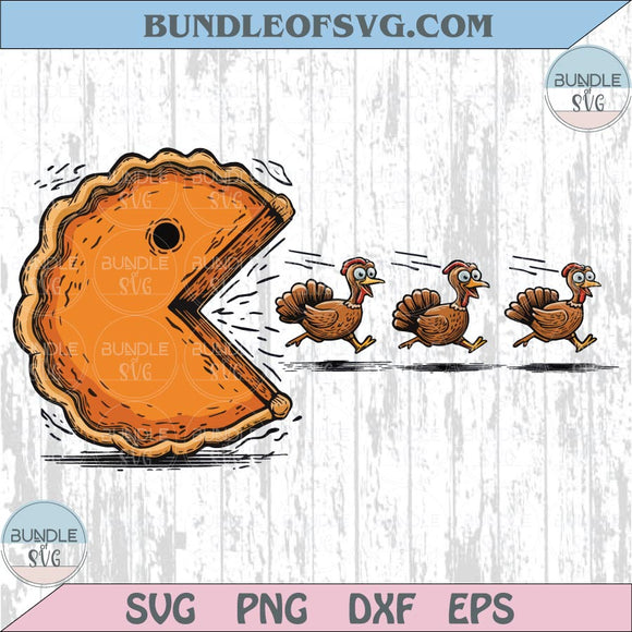 Pumpkin Pie Chasing Turkey Png Funny Thanksgiving Turkey Png