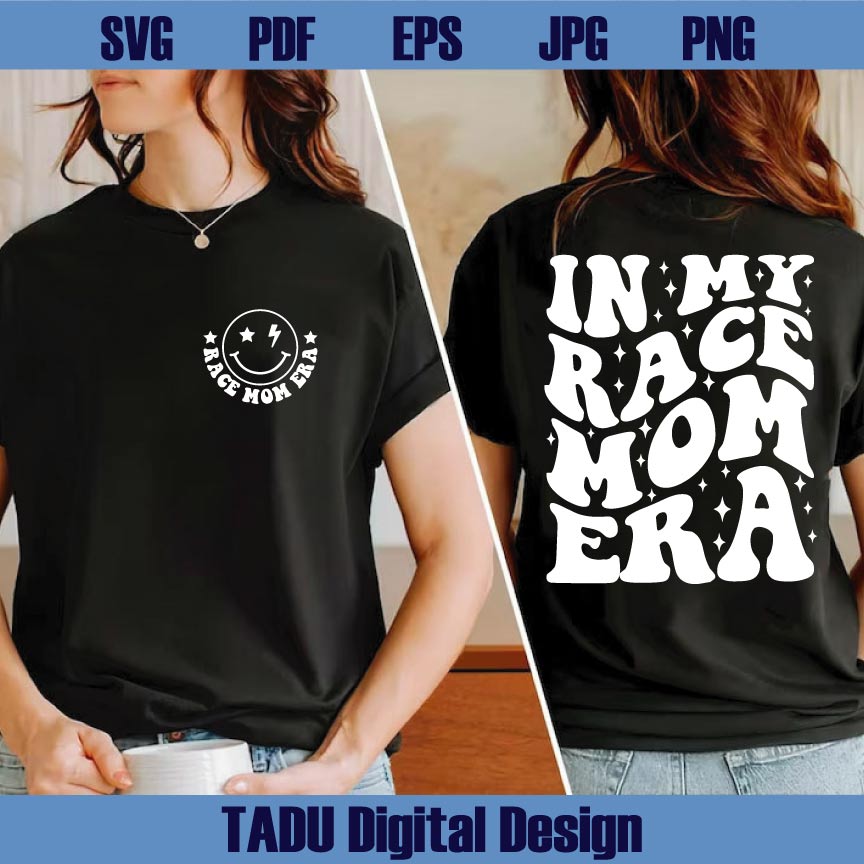 In My Race Mom Era Svg Racing Mama Png Funny Racing Mom Svg