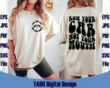 Race Svg Run Your Car Not Your Mouth Svg Trendy Racing Lover Png