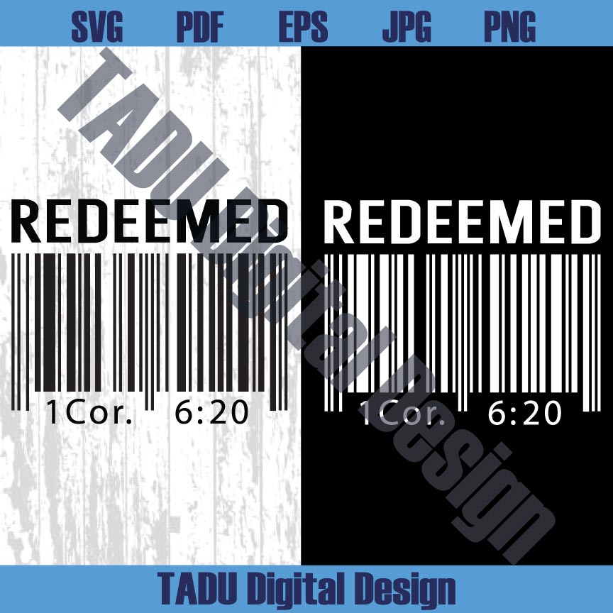 Redeemed SVG Jesus Christ PNG Christianity Svg Biblical Png