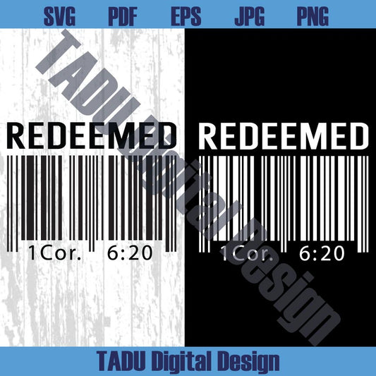 Redeemed SVG Jesus Christ PNG Christianity Svg Biblical Png
