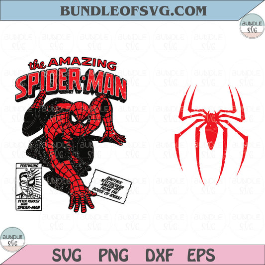 Retro Amazing Spiderman Png Vintage Spiderman Distressed Png