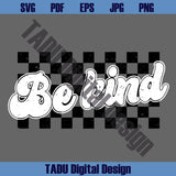 Retro Be Kind Checkered Svg Grunge Checkered Be kind Png Kindness
