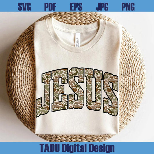 Retro Camo Jesus Png Jesus Camouflage Png Mens Christian Png
