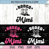Rodeo Mimi Png Western Grandma Svg Country Family Svg Cowgirl