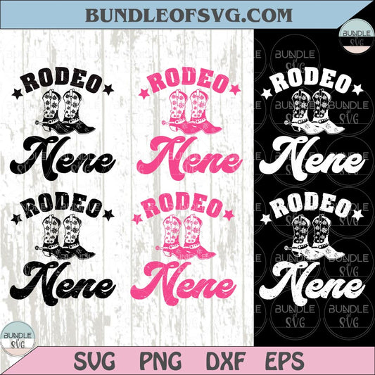 Rodeo Nene Png Western Grandma Svg Country Family Svg