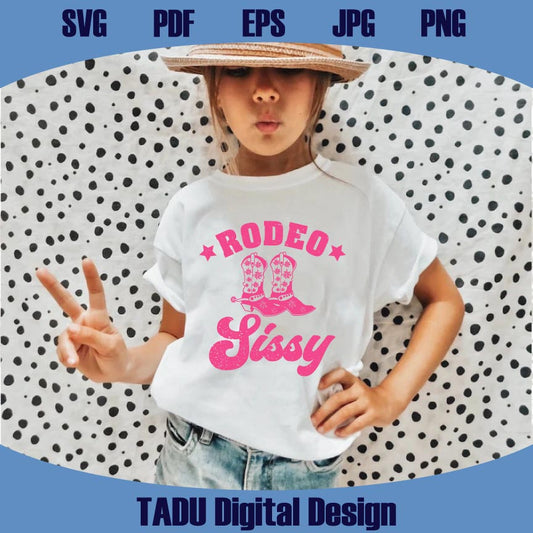 Rodeo Sissy Png Rodeo Sister Png Western Cowgirl Png Kids