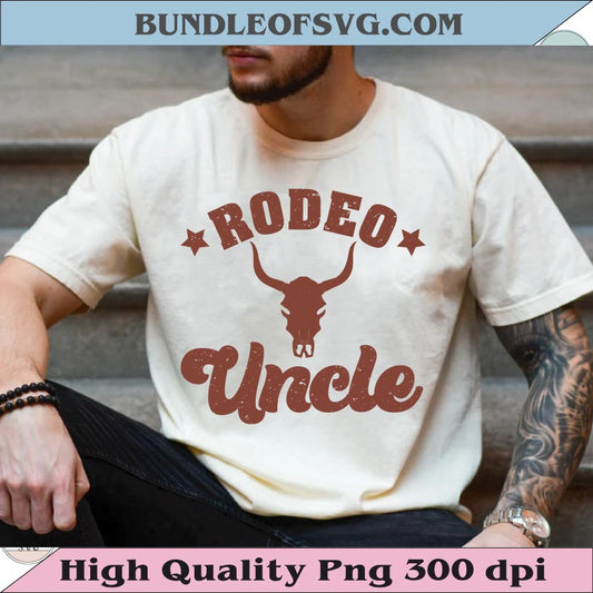 Rodeo Uncle Png Western Uncle Svg Country Family Svg Cowboy