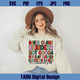 Hot Cocoa Holiday Movies Christmas Lights Png Christmas Quote Svg
