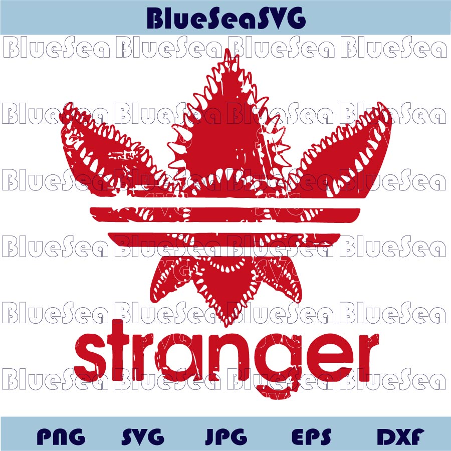 Stranger Things Demogorgon Svg Bundle Stranger Things Adidas Svg - Blue Sea Svg