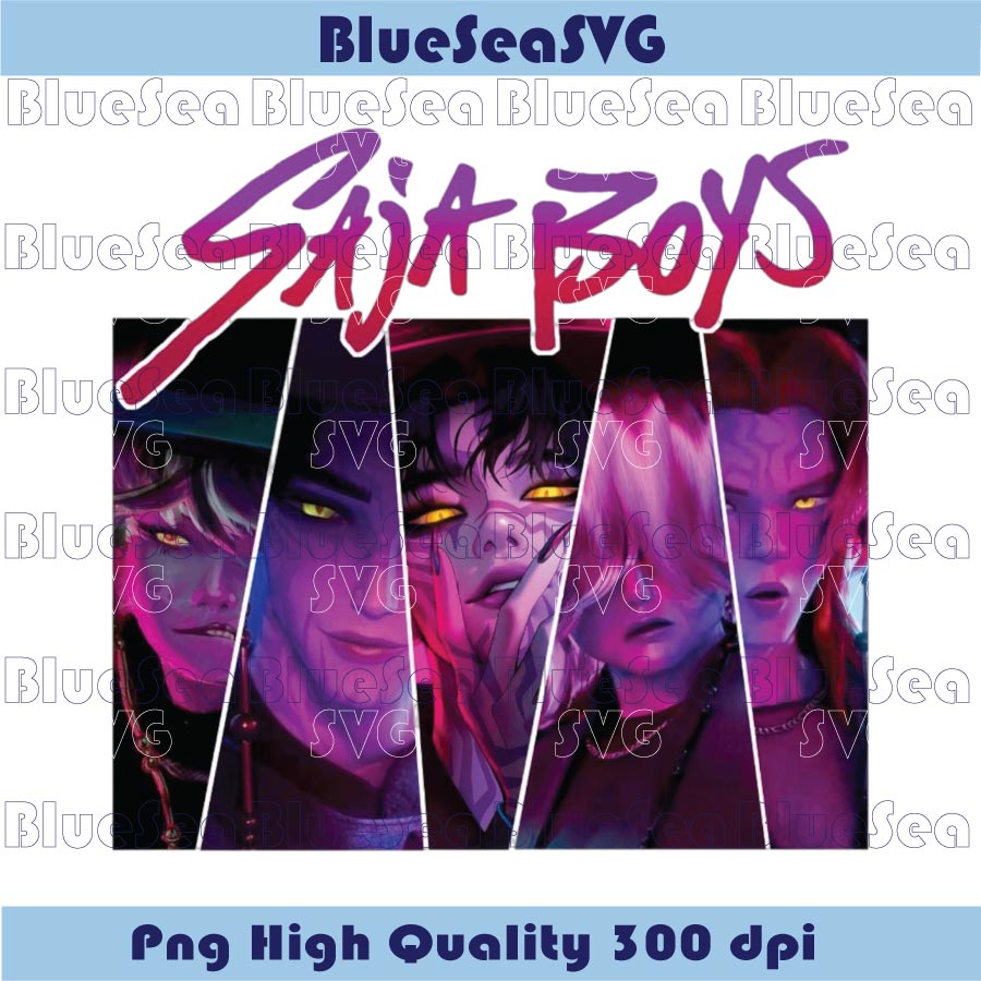 Saja Boys Fan Art Png Kpop Demon Hunters Png K Pop Saja Boys Png