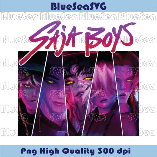 Saja Boys Fan Art Png Kpop Demon Hunters Png K Pop Saja Boys Png