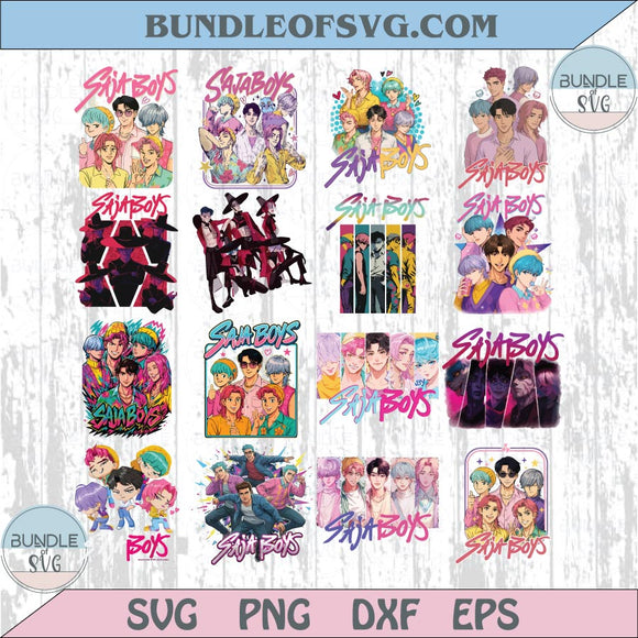 Saja Boys Png Bundle Set Kpop Demon Hunters Png Saja Boys Clipart