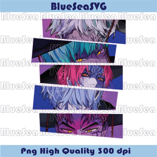 Saja Boys Poster Png Kpop Demon Hunters Png Saja Boys Png Art