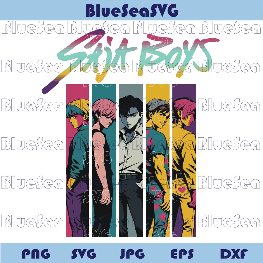 Saja Boys Svg Kpop Demon Hunters Png Fan Art Saja Boys Png