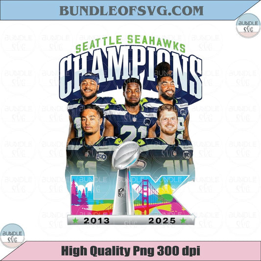 Seattle Seahawks Champions Super Bowl LX Team Png Seattle Players