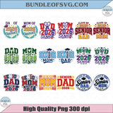 Senior Mom 2026 Svg Senior Dad 2026 Svg Class of 2026 Png