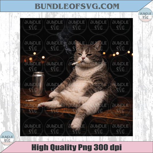 Smoking Cat Meme Png Cigarette Cat Png Cool Cat Gen Z Joke Png