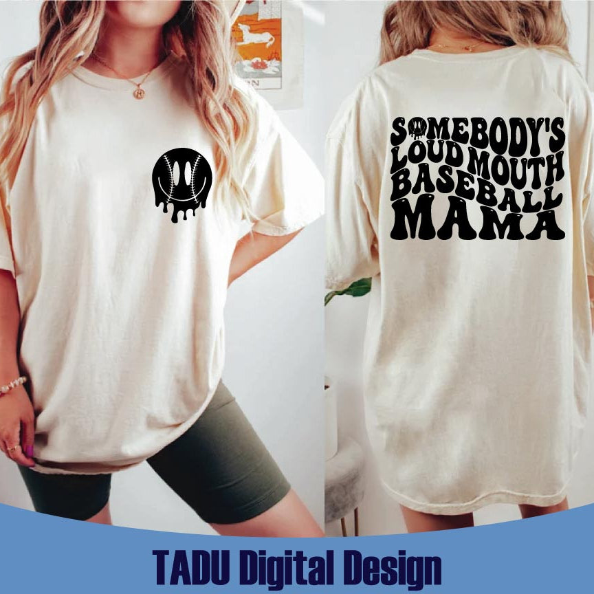 Somebody’s Loud Mouth Volleyball Mama Svg Volleyball Mom Png Svg