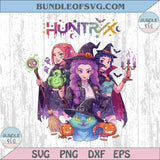 Spooky Huntrix Halloween Png Kpop Demon Hunters Png Saja Girls