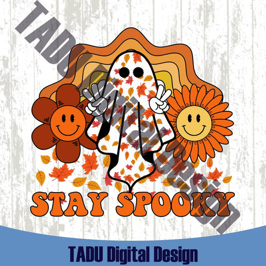 Stay Spooky Png Halloween Svg Checker Collage Spooky Season Png