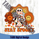 Stay Spooky Png Halloween Svg Checker Collage Spooky Season Png