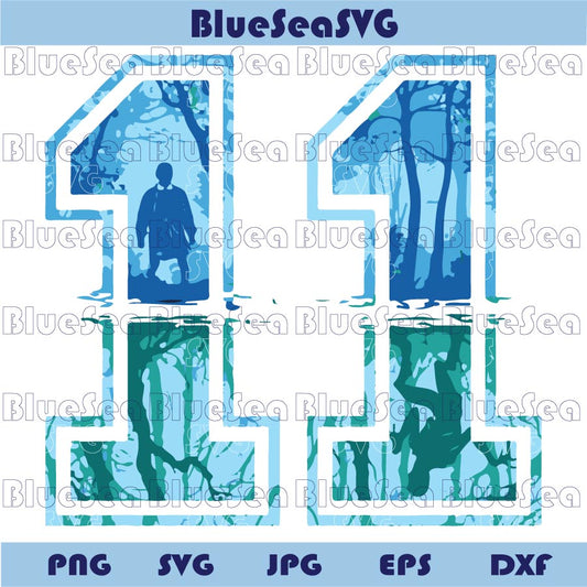 Stranger Things 11 Svg Stranger Things Eleven Svg Eleven Png