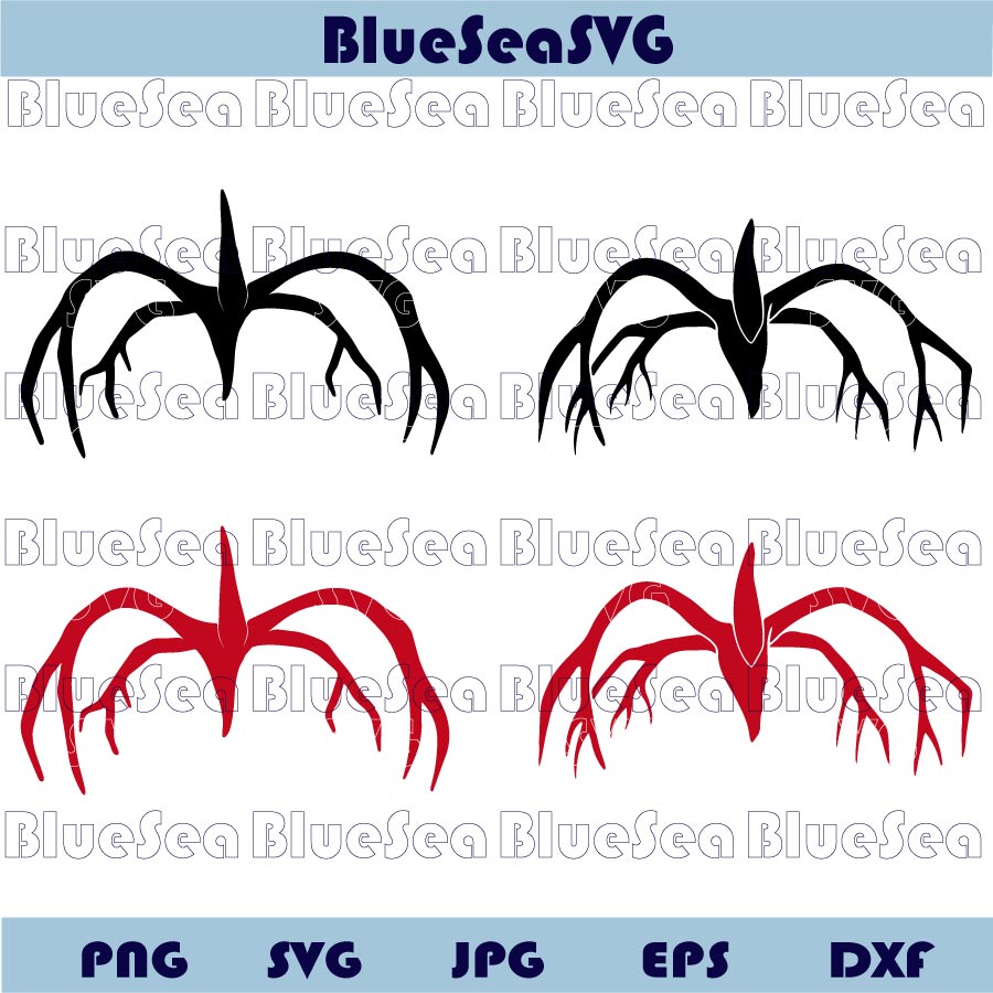 Stranger Things Svg Mind Flayer Svg Upside Down Demogorgon Png