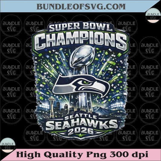 Super Bowl Champions Settle Seahawks 2026 Png Football Champion