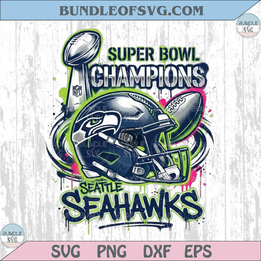 Super Bowl LX Champions Seattle Seahawks Png Seattle Football Png