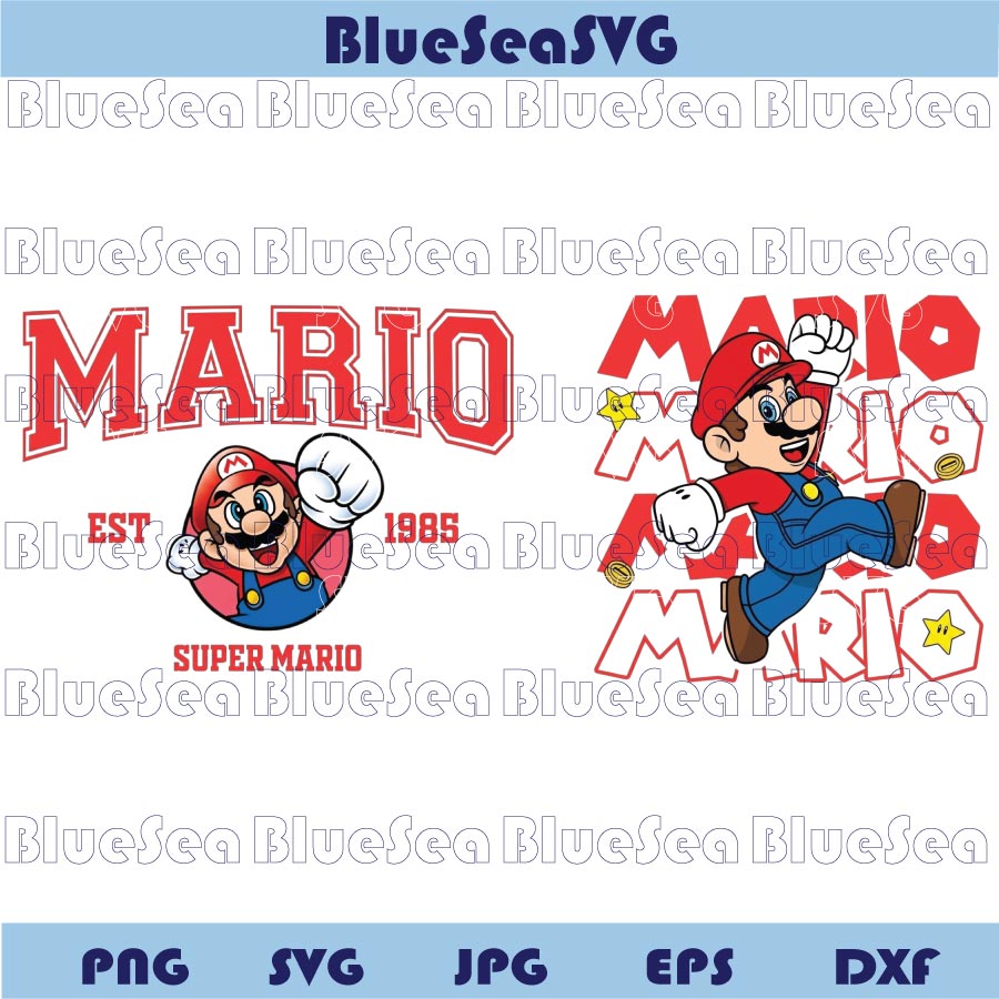 Super Mario Svg Est 1985 Super Mario Png Super Mario Birthday