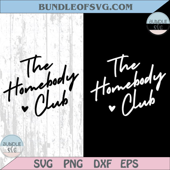 The Homebody Club Svg Trendy Wall Art Decor Prints Living Room Png