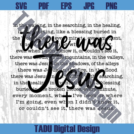 There was Jesus Svg Christian Svg Christian Men Png Bible Verse Svg