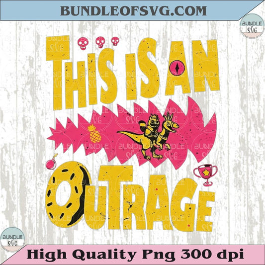 This Is An Outrage Png Princess Donut Cat Dungeon Crawler Carl Png