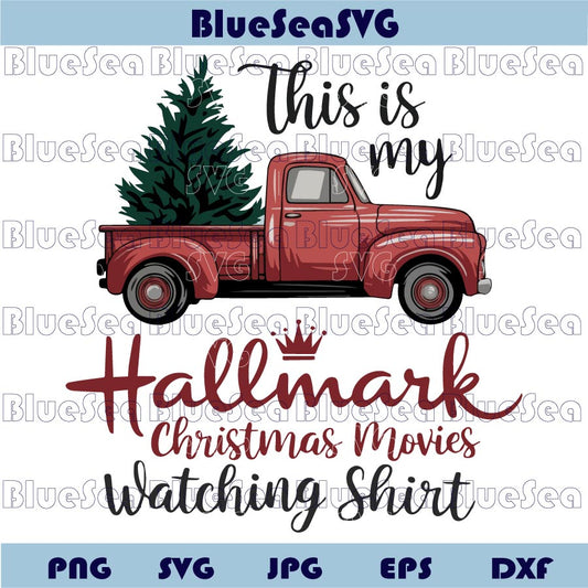 This Is My Christmas Movies Watching Shirt Png Hallmark Xmas Png