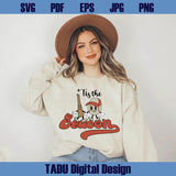 Tis the Season Png Retro Baseball Characters Png Baseball Svg Png