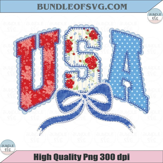 USA Lace Coquette PNG Patriotic Coquette American Png USA Png